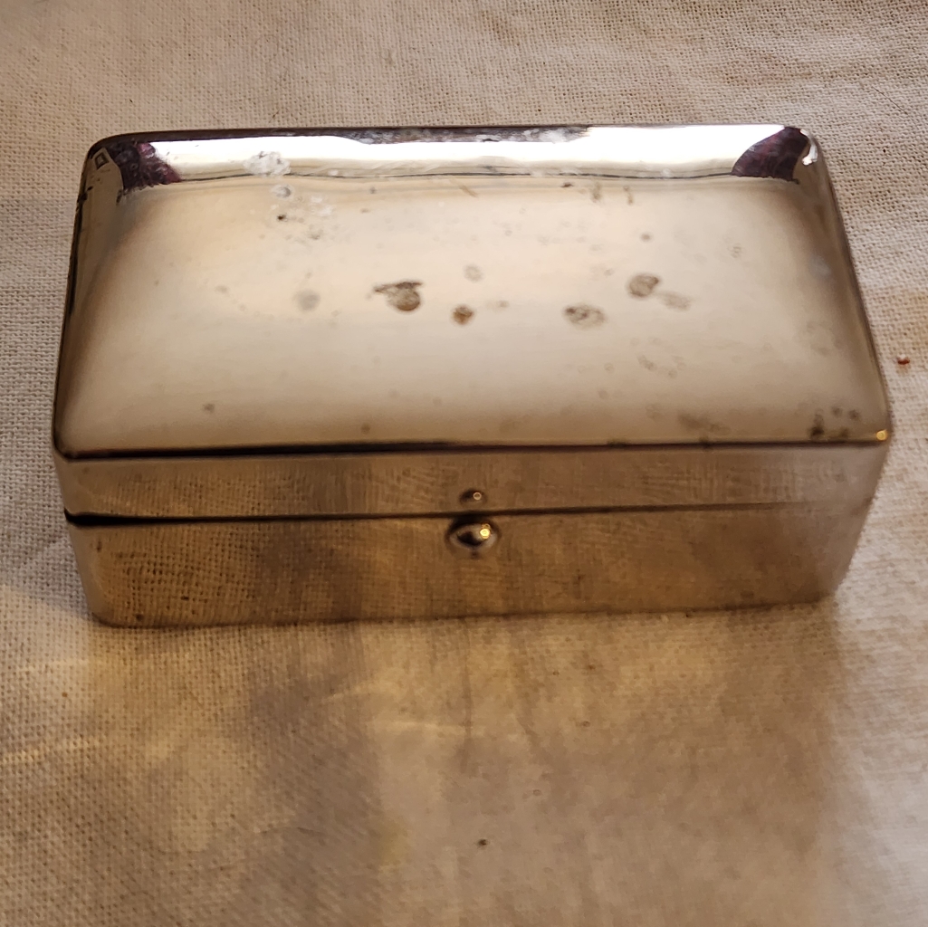 Shaving Collectibles: Silvrtplate Or Chrome Safety Razor Case
